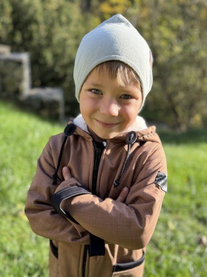 Jednovrstvá jarní spadlá čepice MELANIE - Maminka / Tatínek / Děti