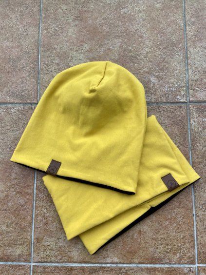 Spadlá čepice / tunel MUSTARD - Maminka / Děti