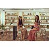 Šaty BOHO LATTÉ mušelín - Maminka (šaty na fotce vlevo)