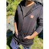 Mikina parka NEW BEGINNING BLACK WARMKEEPER - Pánská