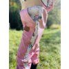 Dívčí Softshellové kalhoty s fleecem PINK ANIMALS