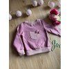 DÍVČÍ Mikina DARK PINK Kitty