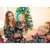 Pyžamo Jingle Bells BLACK - Maminka