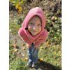 Hřejivá DÍVČÍ mikina FLEECE HOODIE Pink