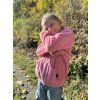 Hřejivá DÍVČÍ mikina FLEECE HOODIE Pink