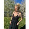 DÁMSKÉ Šaty VAMP BLACK SHIMMER mušelín