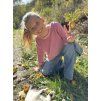 DÍVČÍ CROP mikina PINK WARMKEEPER
