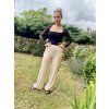 Dámské elegantní kalhoty BUSINESS NUDE SHORT