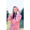 Dámská Kojicí mikina se skrytými zipy PINK ATLANTIC (mikina vhodná na kojení i jako těhotenská)