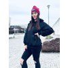 Dámská NEKOJICÍ mikina HOODIE SHINY Black