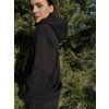 Dámská NEKOJICÍ mikina HOODIE SHINY Black