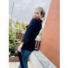 Dámské Mušelínové kimono BLACK