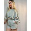 DÁMSKÝ OVERSIZE TOP STRIPES MUŠELÍN