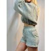 DÁMSKÝ OVERSIZE TOP STRIPES MUŠELÍN