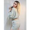 DÁMSKÝ OVERSIZE TOP STRIPES MUŠELÍN
