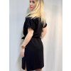 DÁMSKÉ ŠATY S ROZPARKY BLACK