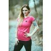 Kojící tričko MAGENTA (krátký rukáv) - Maminka