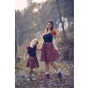 "KOMBINUJ" Triko CITTADELLA BLACK RED - Holčička