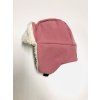 SOFTSHELLOVÁ beranice s beránkem PINK - Holčička